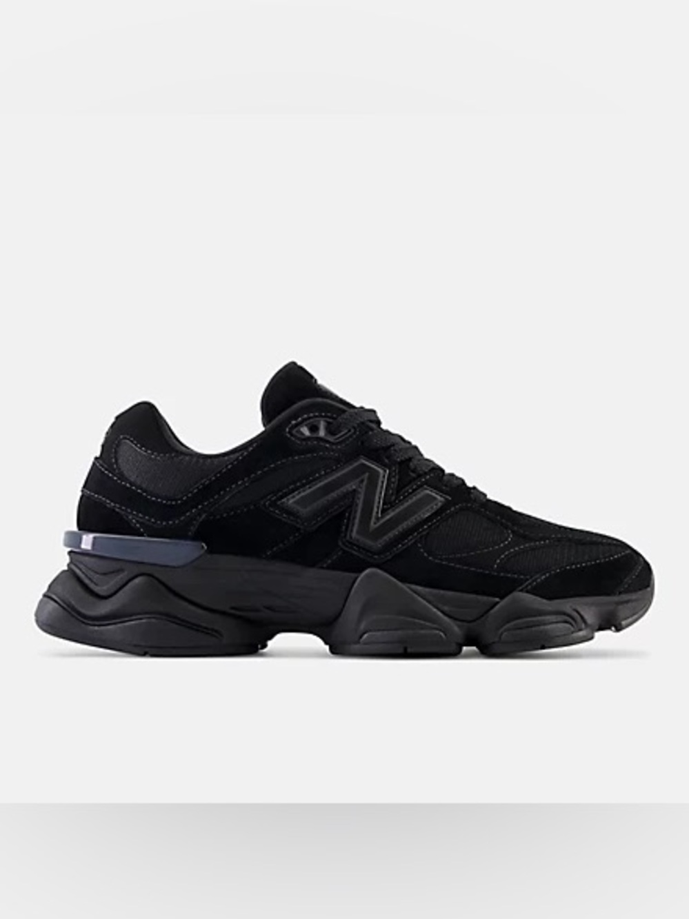 NEW BALANCE 9060 ‘Triple Black’-Men’s size 8/Women’s size 9.5